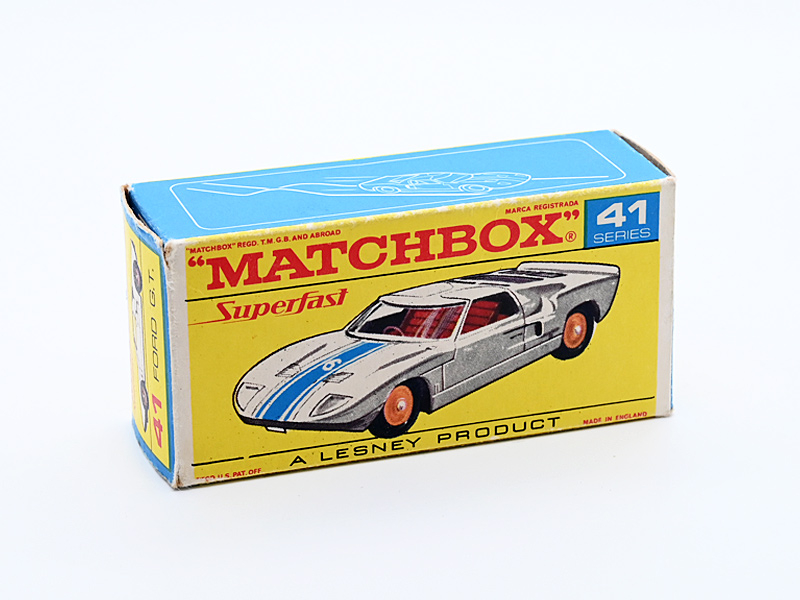 FORD G.T. No. 41A1 Red "SuperFast"